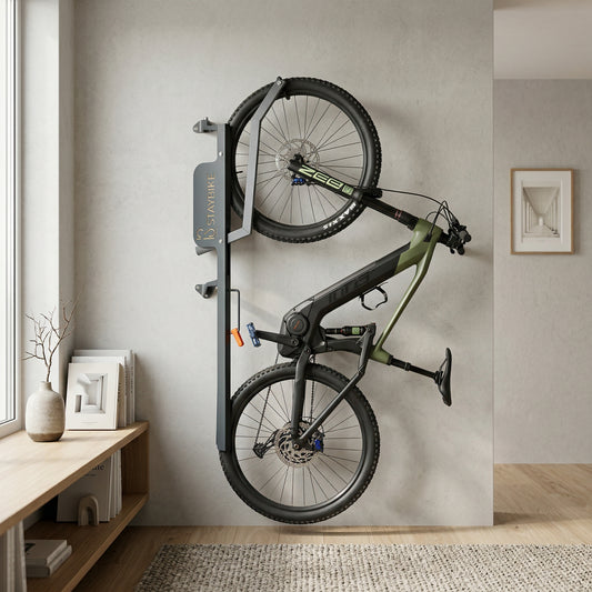 STAYBIKE Bikelift Fahrradhalterung TURNING, grau, schwenkbar