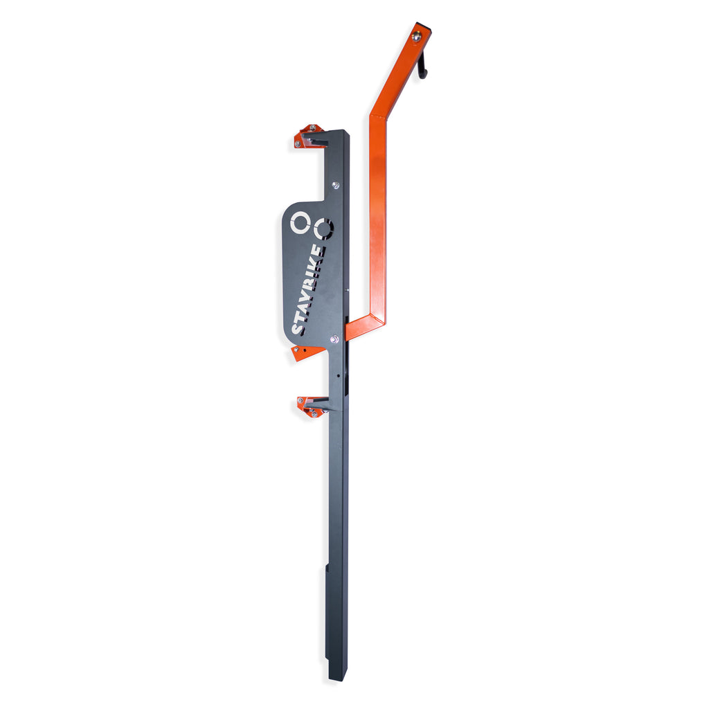 STAYBIKE Bikelift Fahrradhalterung TURNING, orange, schwenkbar