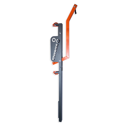 STAYBIKE Bikelift Fahrradhalterung TURNING, orange, schwenkbar
